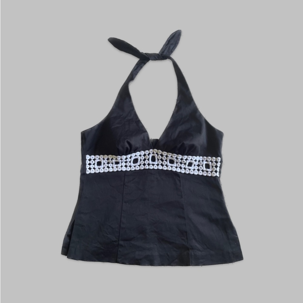 VTG Trina Turk Halter Top